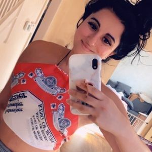 Vintage Upcycled♻️ Crop Top